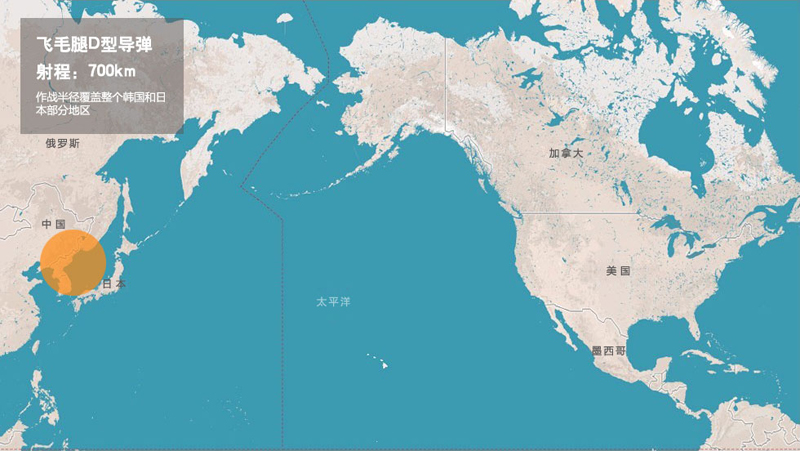 SCUD-D wë-D͌(do) ǣHwasong-7͏(do) ̣700km (zhn)돽w(g)nձֵ؅^(q)